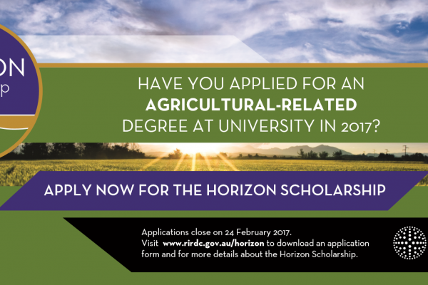 Horizon Scholarship: A scholarship for those passionate about agriculture